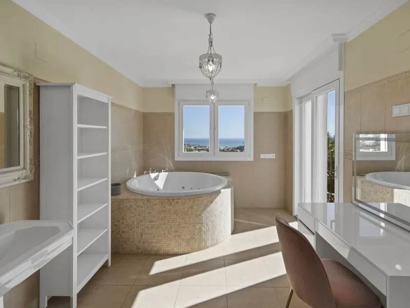 Set within one of Benalmádena's most sought-after residential enclaves, this exceptional detached villa is a refined expression of Mediterranean luxury, where contemporary comfort meets enduring Andalusian character.