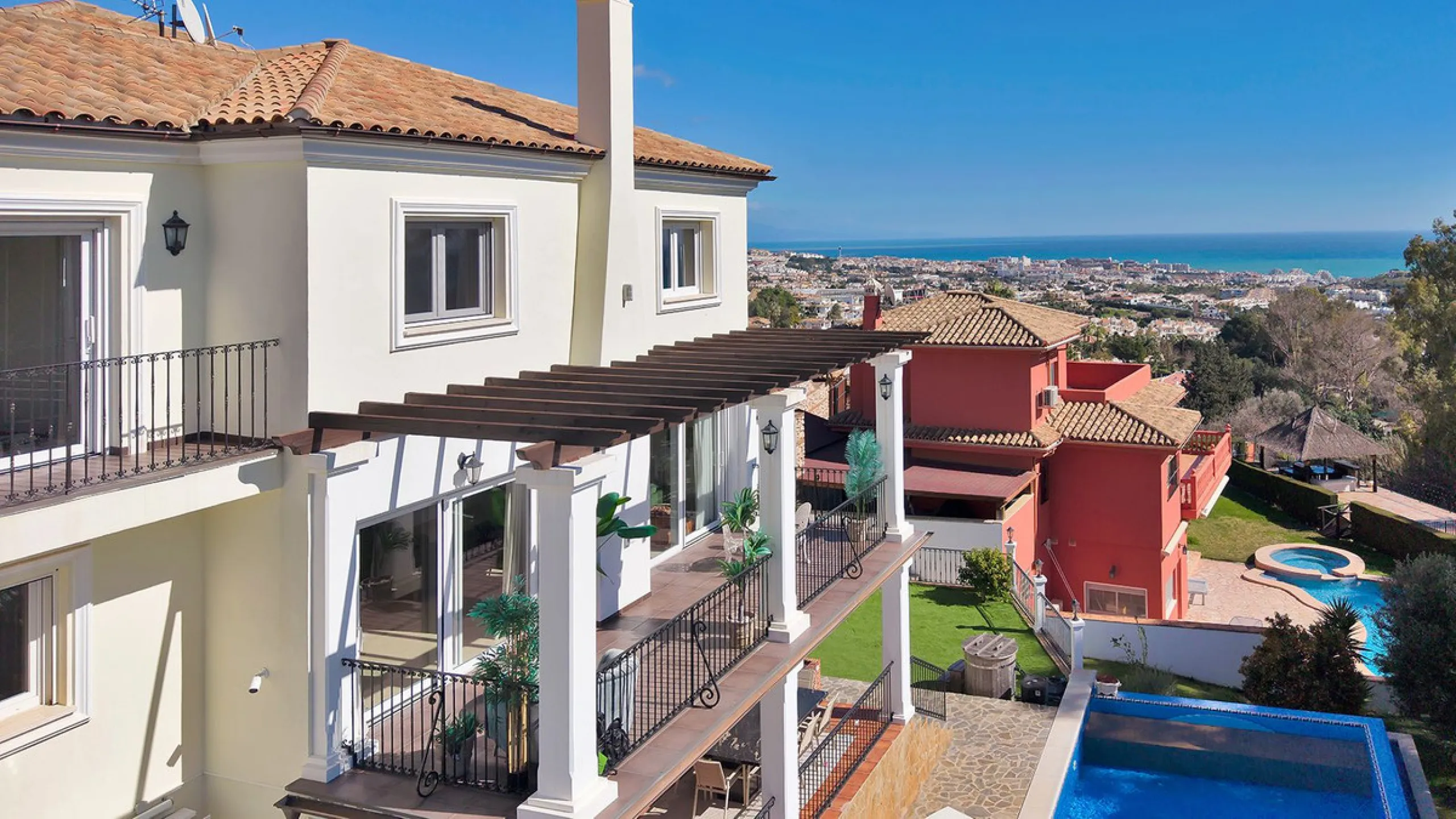 Set within one of Benalmádena's most sought-after residential enclaves, this exceptional detached villa is a refined expression of Mediterranean luxury, where contemporary comfort meets enduring Andalusian character.