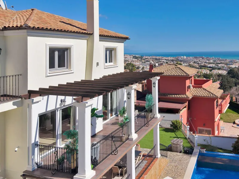 Set within one of Benalmádena's most sought-after residential enclaves, this exceptional detached villa is a refined expression of Mediterranean luxury, where contemporary comfort meets enduring Andalusian character.