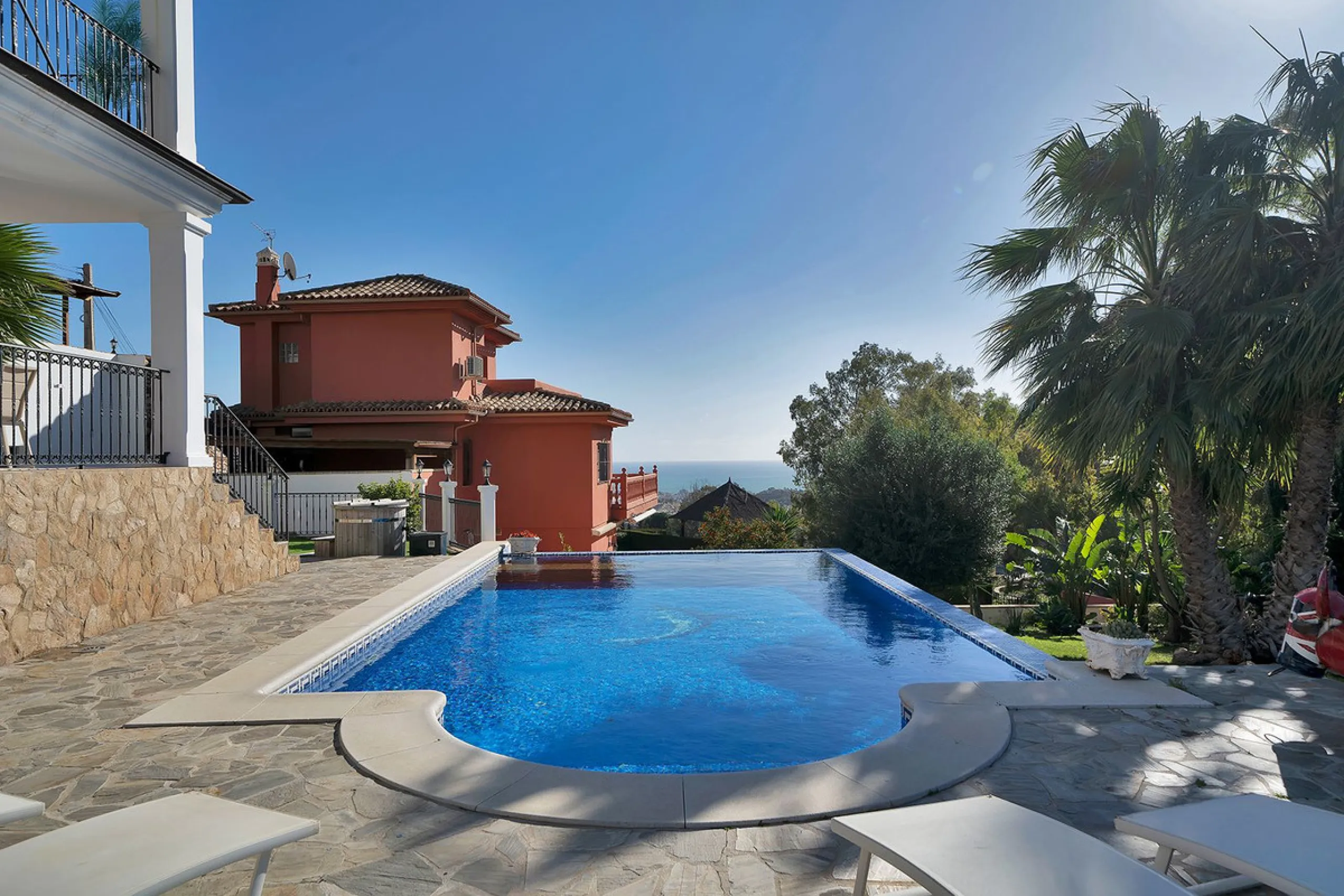 Set within one of Benalmádena's most sought-after residential enclaves, this exceptional detached villa is a refined expression of Mediterranean luxury, where contemporary comfort meets enduring Andalusian character.
