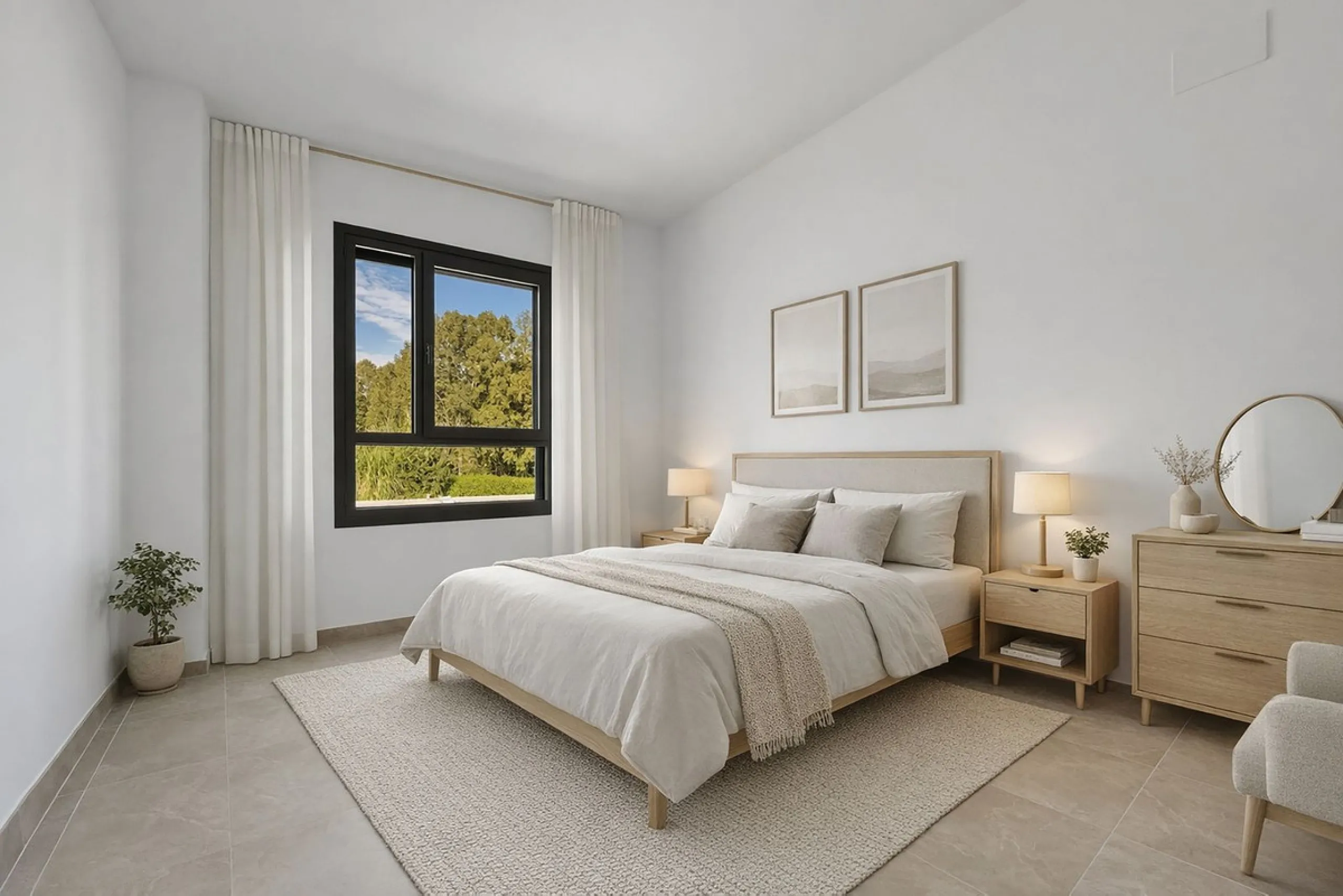 Modern 3-Bedroom Corner Apartment with West Orientation in Casares Beach