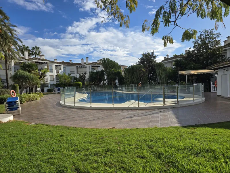 First line beach complex. Direct access to beach promenade, mediteranean sea and beach restaurants.