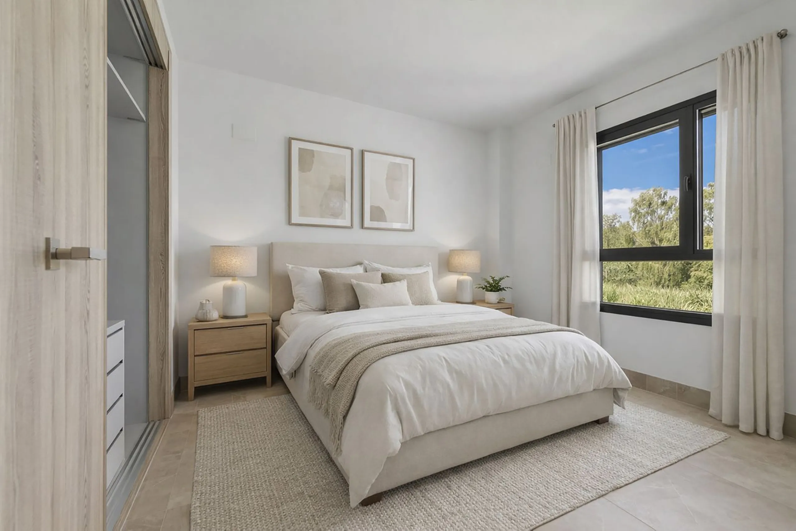 Modern 3-Bedroom Corner Apartment with West Orientation in Casares Beach