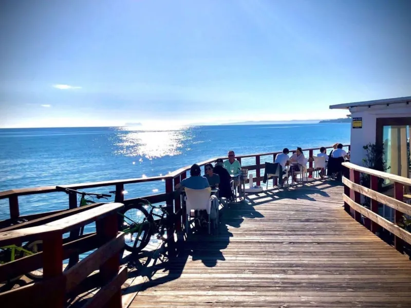 First line beach complex. Direct access to beach promenade, mediteranean sea and beach restaurants.