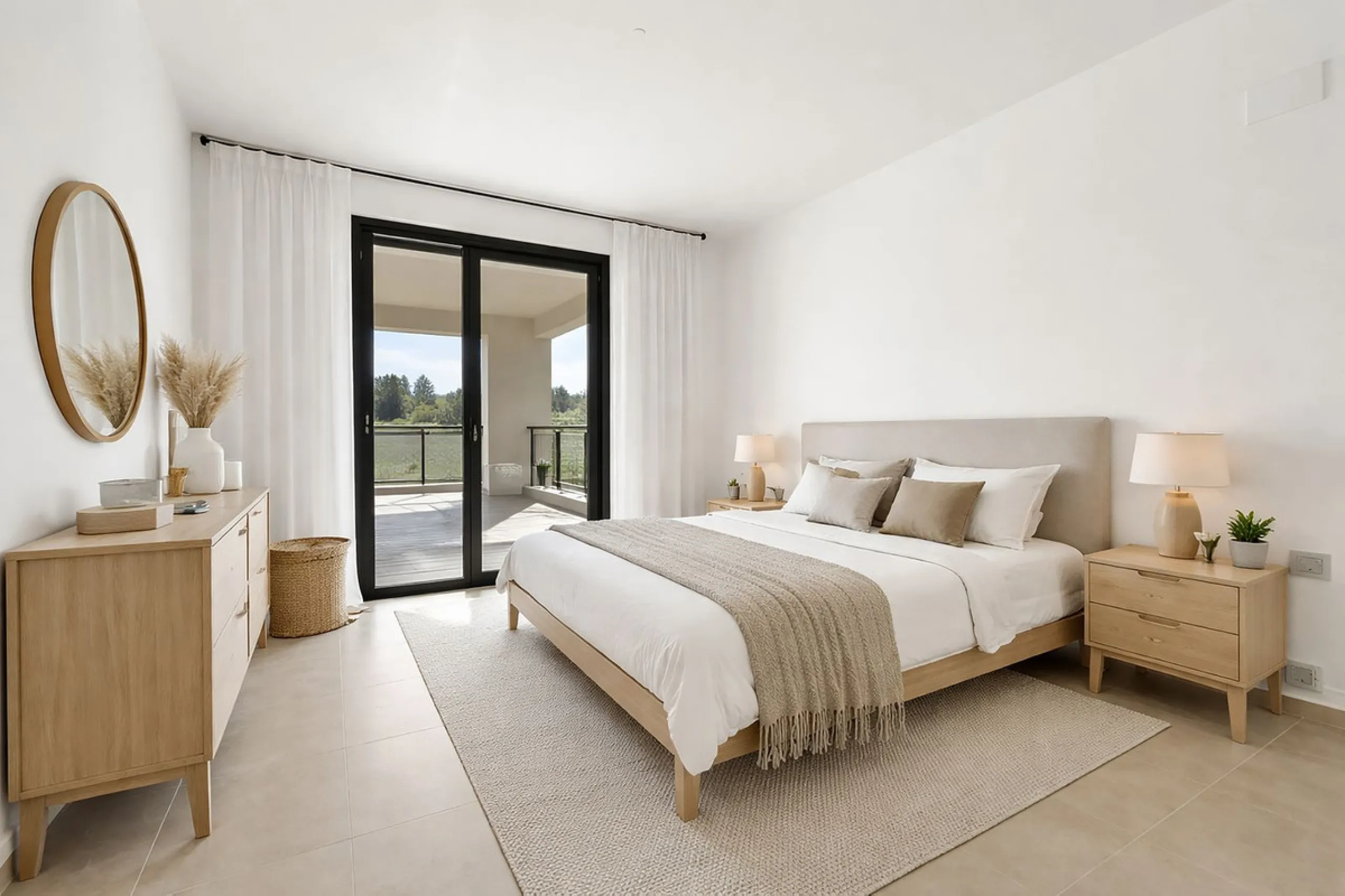 Modern 3-Bedroom Corner Apartment with West Orientation in Casares Beach
