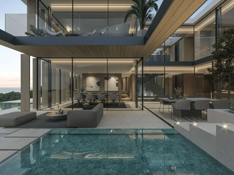 Luxe-Villa in Neubau in Premia de Dalt, Barcelona