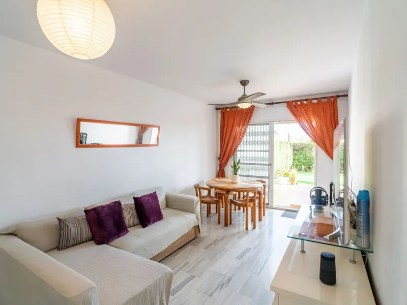 Exclusive ground-floor apartment with private garden and direct beach access – El Faro de Mijas