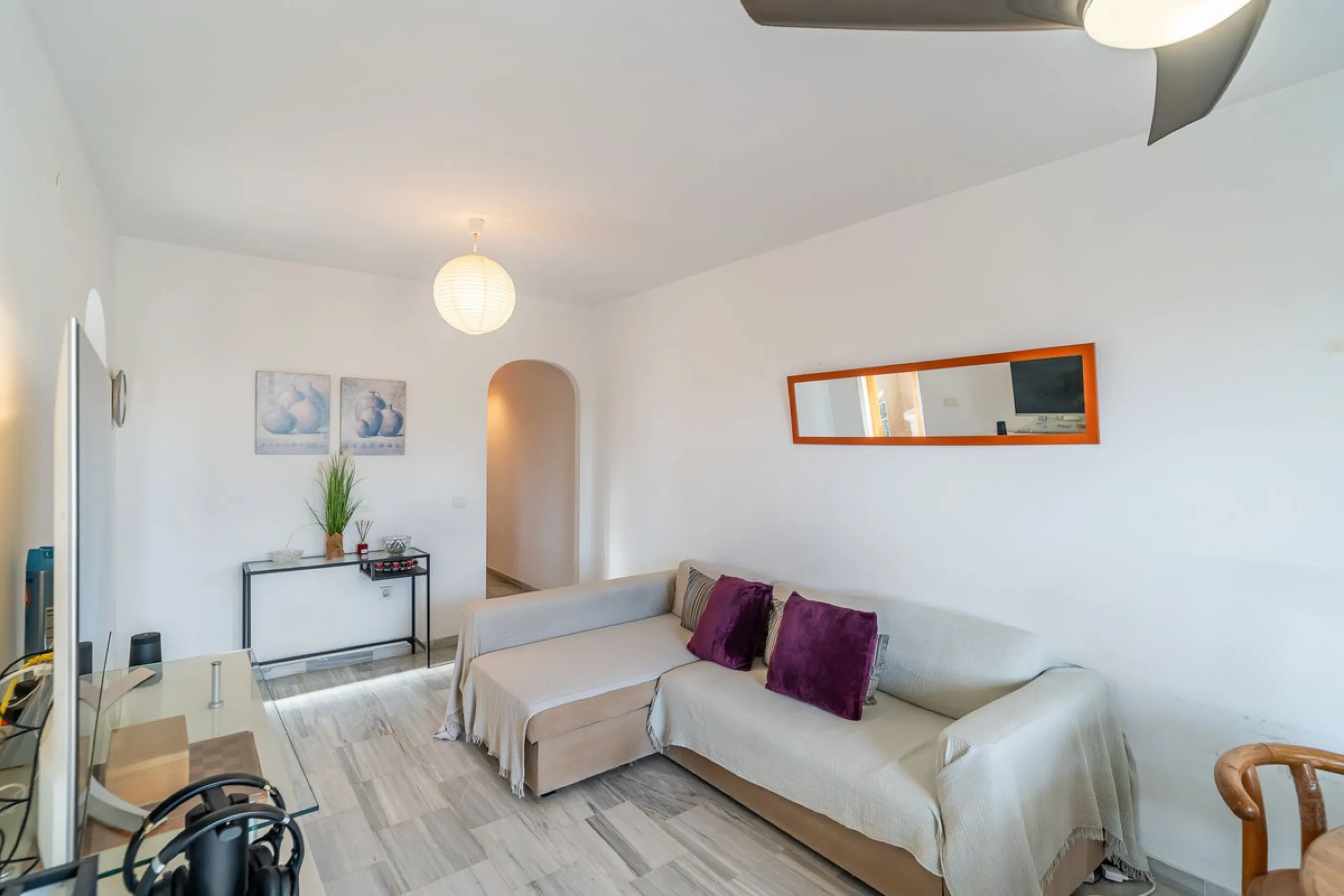Exclusive ground-floor apartment with private garden and direct beach access – El Faro de Mijas