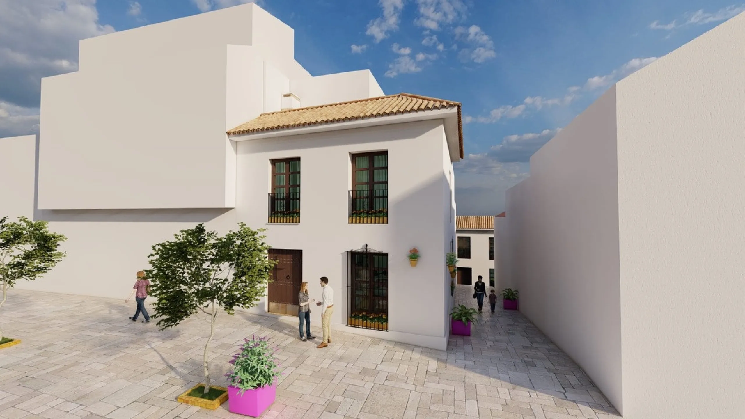 House - Semi-Detached House в продаже в Estepona, Málaga. В доме 3 спален и 3 ванных комнат. Площадь дома 260 м². Площадь участка 90 м²