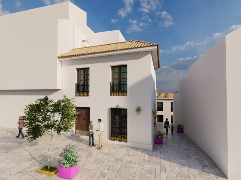 House - Semi-Detached House в продаже в Estepona, Málaga. В доме 3 спален и 3 ванных комнат. Площадь дома 260 м². Площадь участка 90 м²
