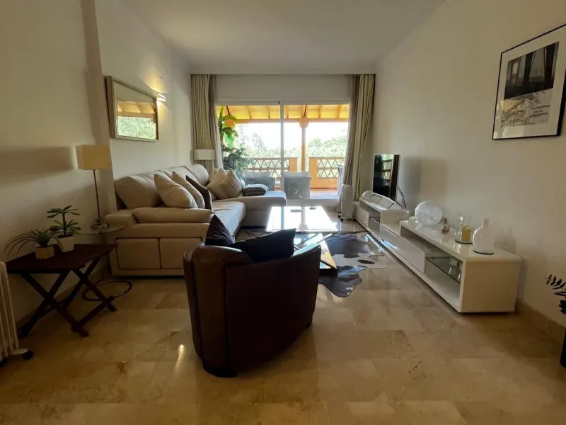 Beautiful modern ground floor two-bedroom, two-bathroom ground floor apartment located in the prestigious Elviria area on the Costa Del Sol.