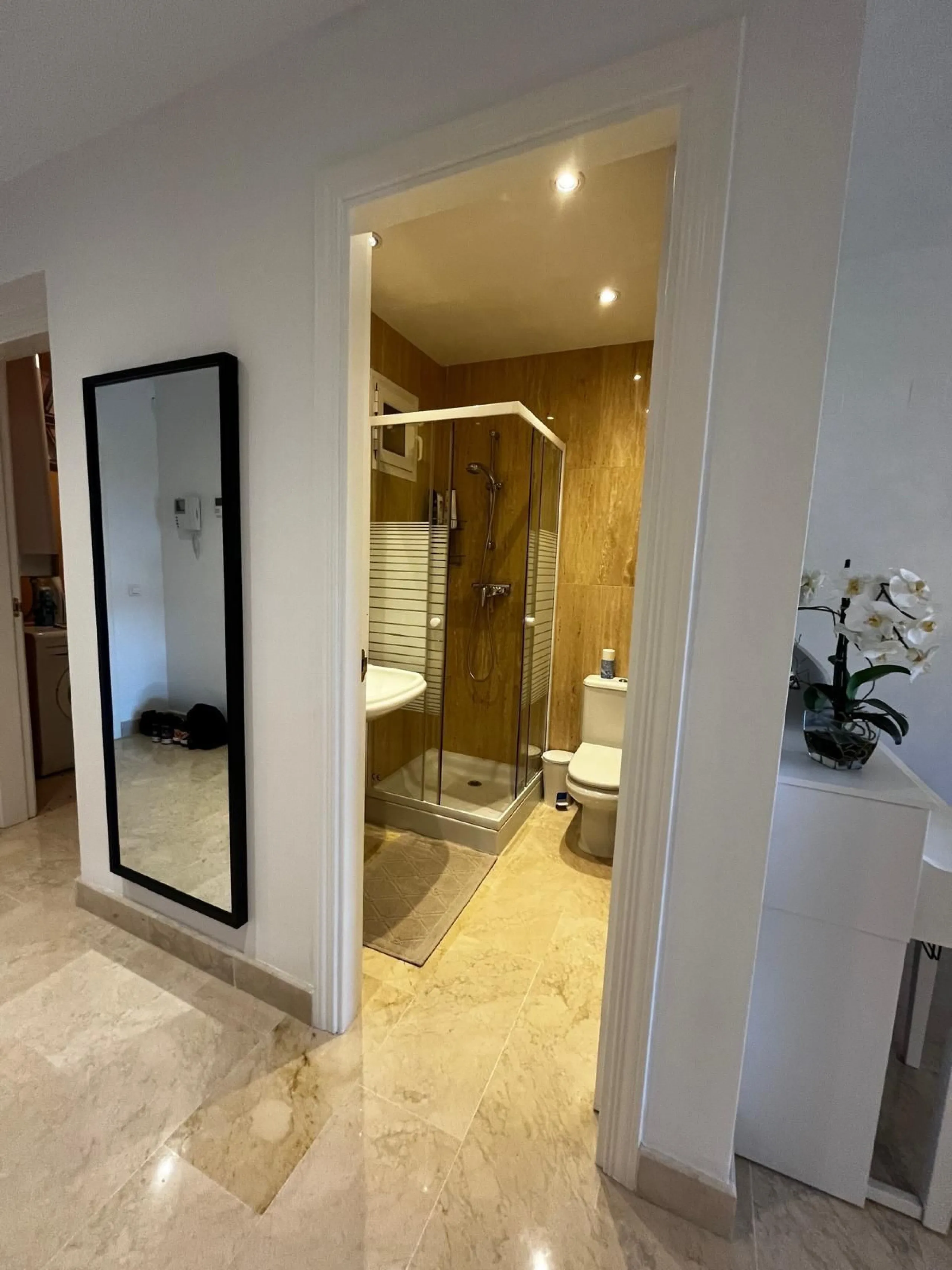Beautiful modern ground floor two-bedroom, two-bathroom ground floor apartment located in the prestigious Elviria area on the Costa Del Sol.