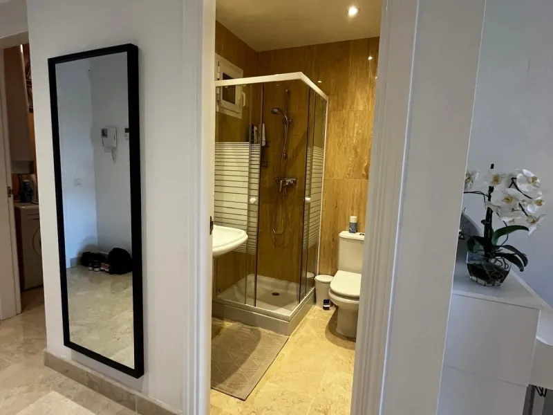 Beautiful modern ground floor two-bedroom, two-bathroom ground floor apartment located in the prestigious Elviria area on the Costa Del Sol.