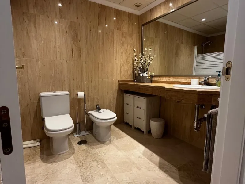 Beautiful modern ground floor two-bedroom, two-bathroom ground floor apartment located in the prestigious Elviria area on the Costa Del Sol.