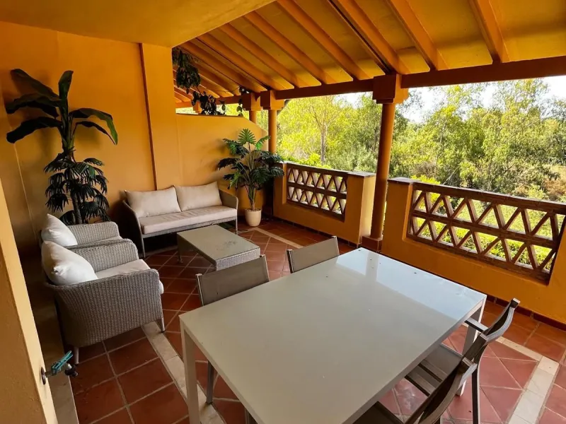 Beautiful modern ground floor two-bedroom, two-bathroom ground floor apartment located in the prestigious Elviria area on the Costa Del Sol.