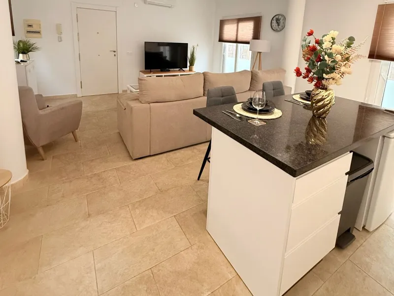 Two beautiful one-bedroom apartments, fully renovated and furnished with sustainable, luxurious furniture. These two apartments share a spacious staircase with their own front door, making them ideal for both short-term and long-term rentals. Both apartme