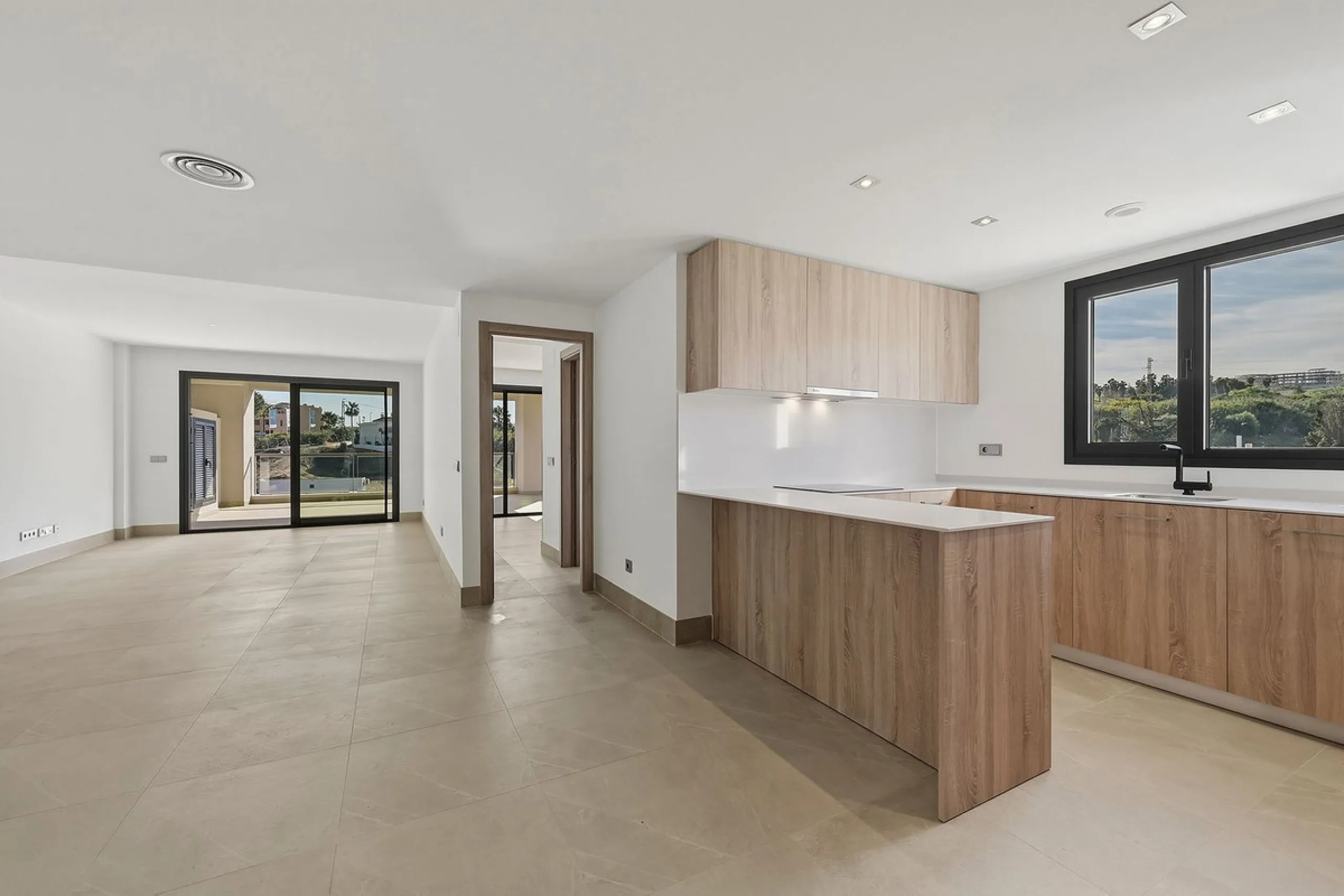 Modern 3-Bedroom Corner Apartment with West Orientation in Casares Beach
