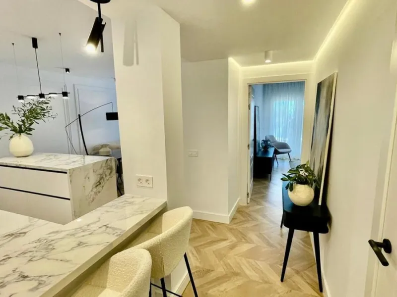 A magnificent apartment for sale in the prestigious  residential complex, located on the first line of the sea.