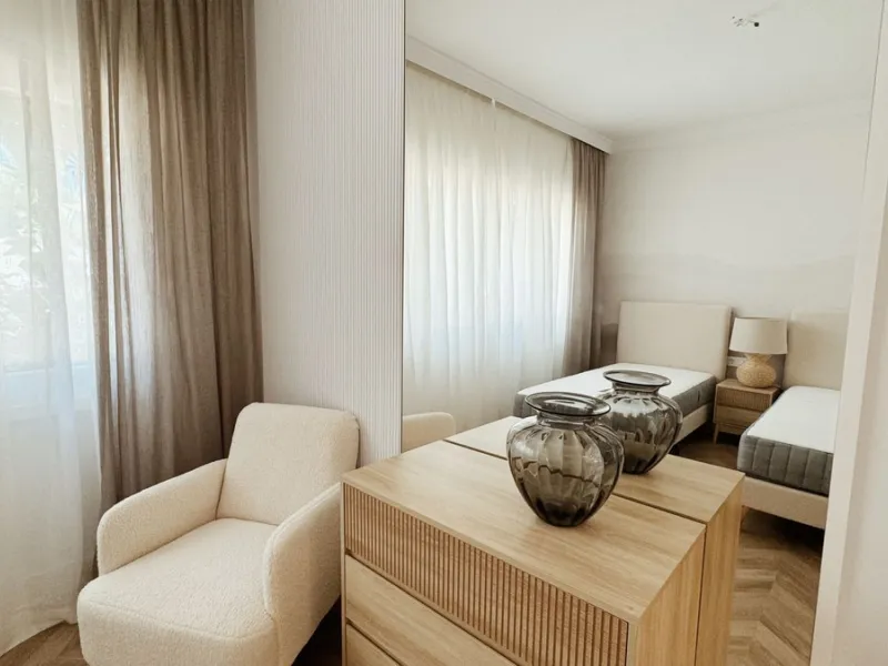 A magnificent apartment for sale in the prestigious  residential complex, located on the first line of the sea.