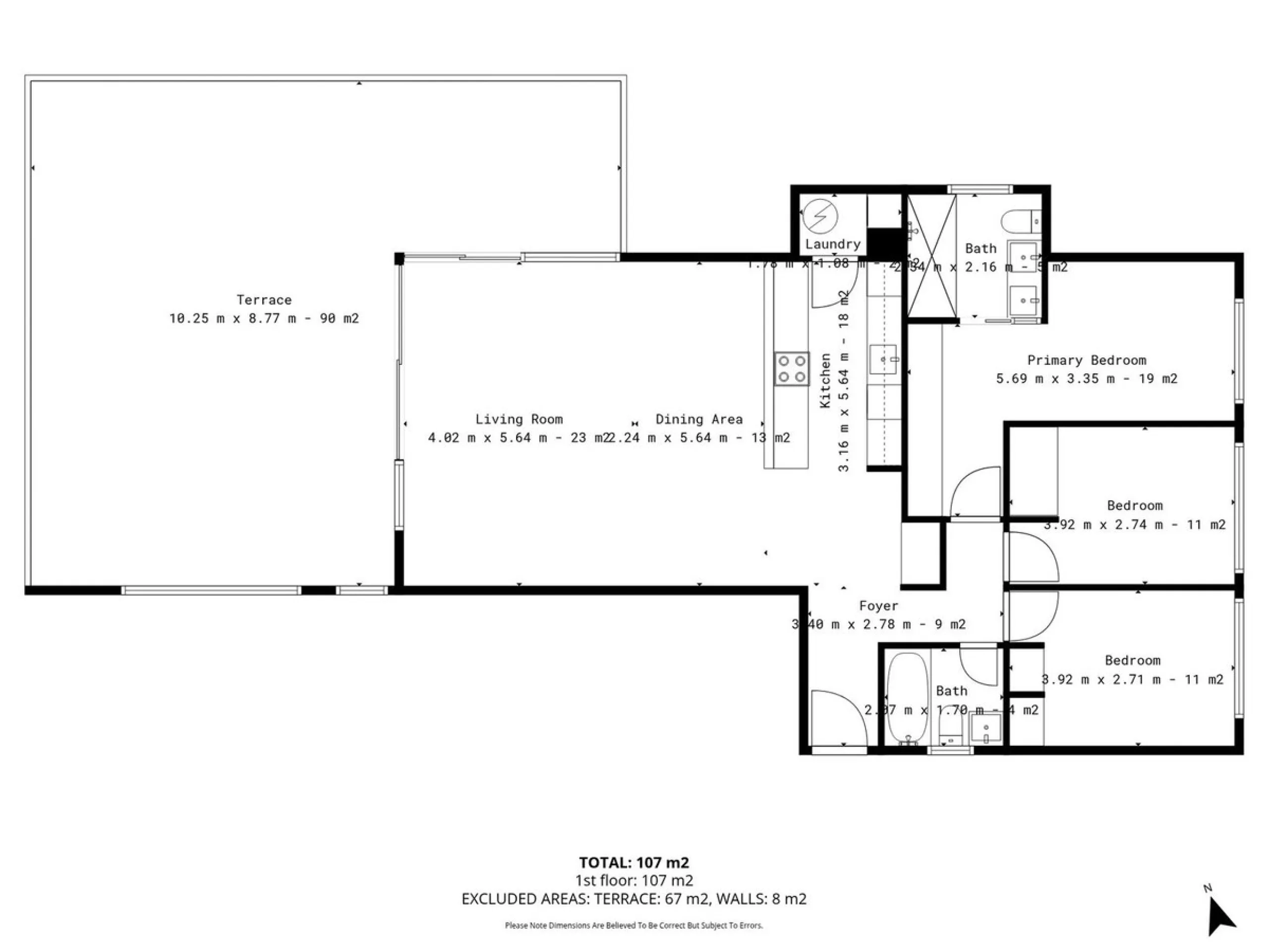 Luxury contemporary middle floor apartment in the stylish Cataleya complex on the New Golden Mile, East-Estepona