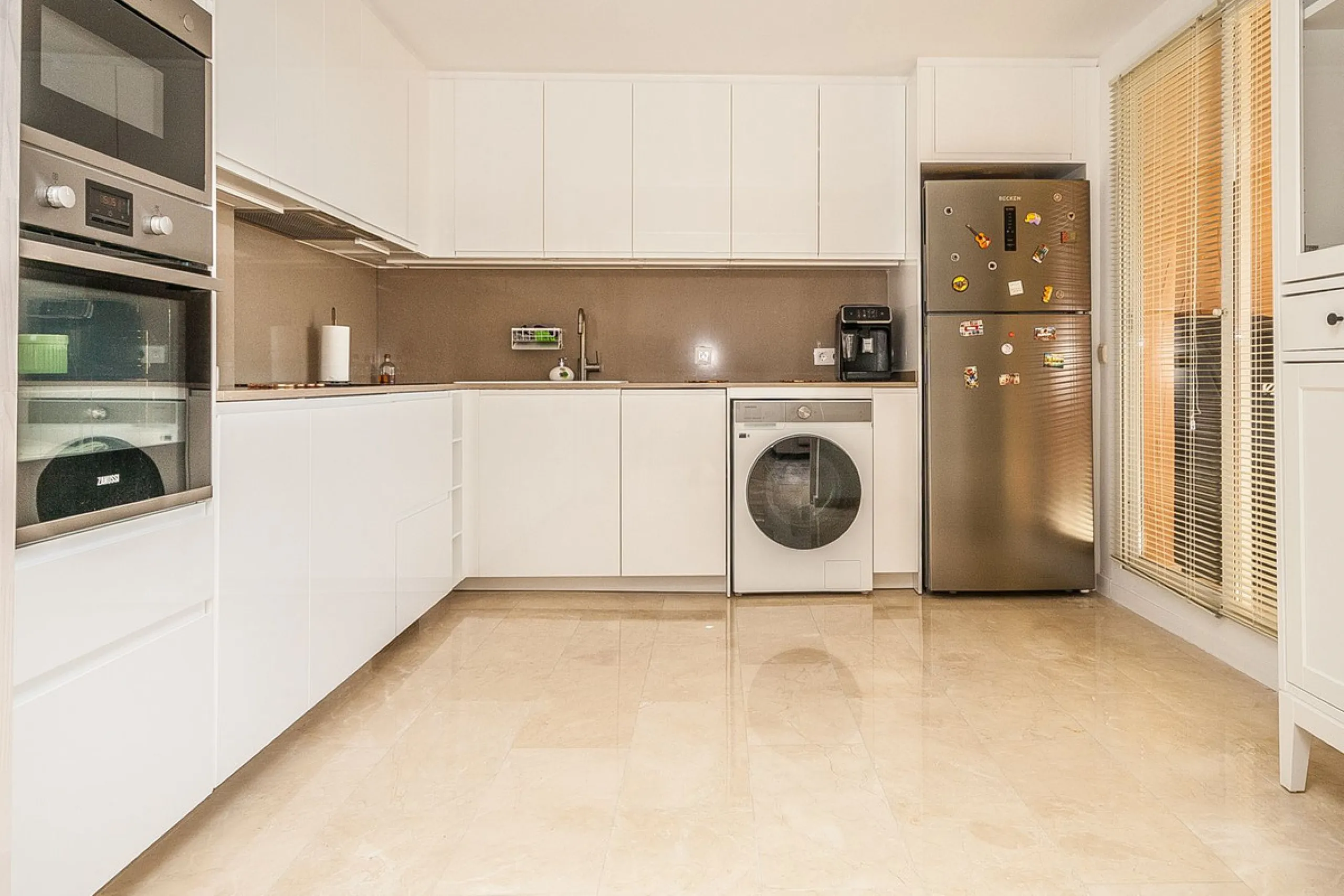 Discover your dream retreat in this stunning two-bedroom penthouse, where breathtaking views await you at every turn. Featuring a modernized kitchen and bathrooms, this residence combines style and functionality. Enjoy the convenience of underground parki