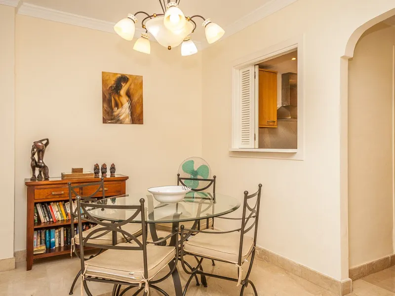 Discover your dream home in this immaculate two-bedroom apartment, perfectly situated just a short stroll from the beach and a vibrant array of restaurants and cafes. This ready-to-move-in residence offers the convenience of a dedicated parking space and 