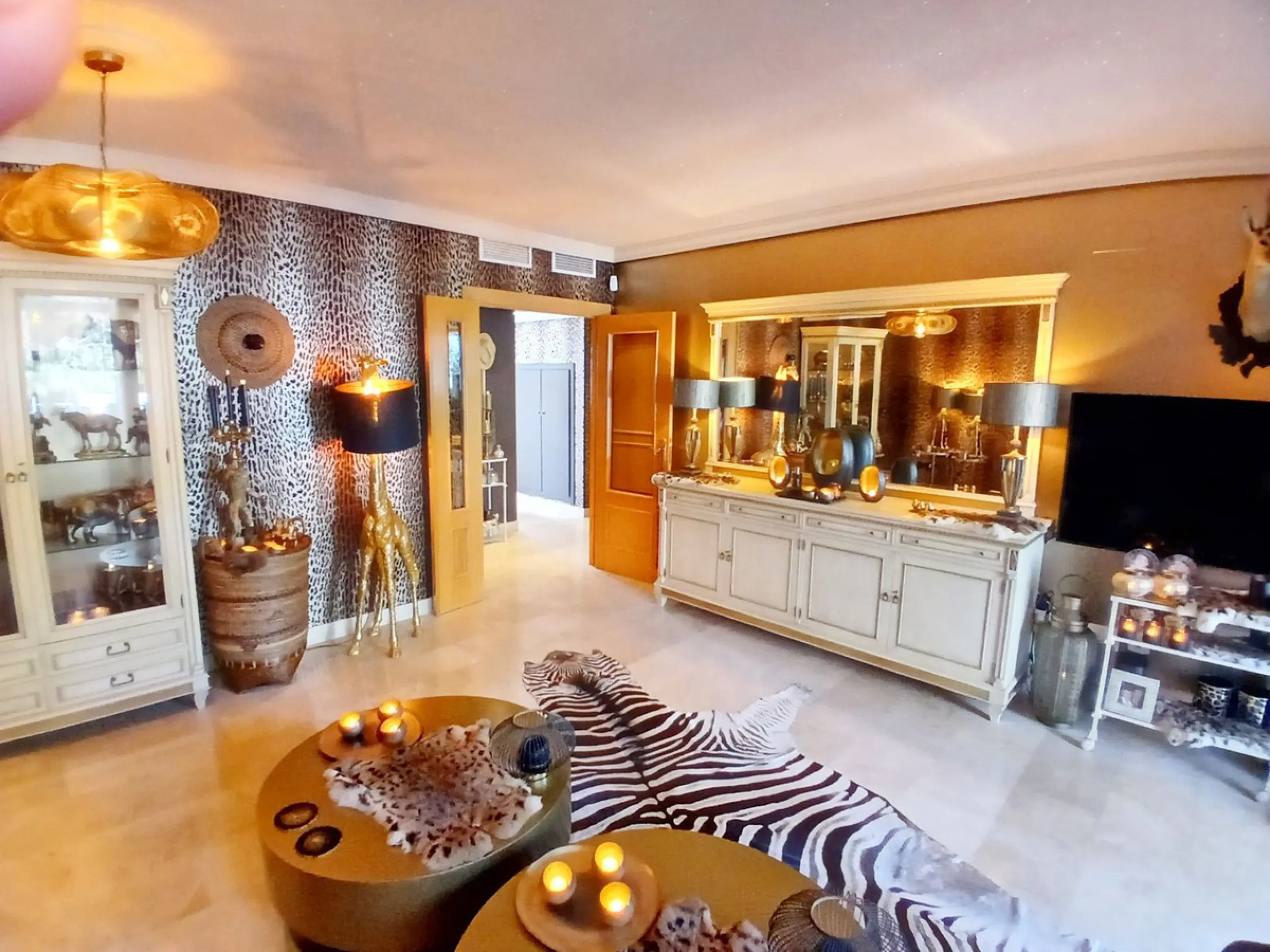 A superb individually designed 3 bedroom duplex apartment in the most exclusive part of Benalmadena Nueva Torrequebrada