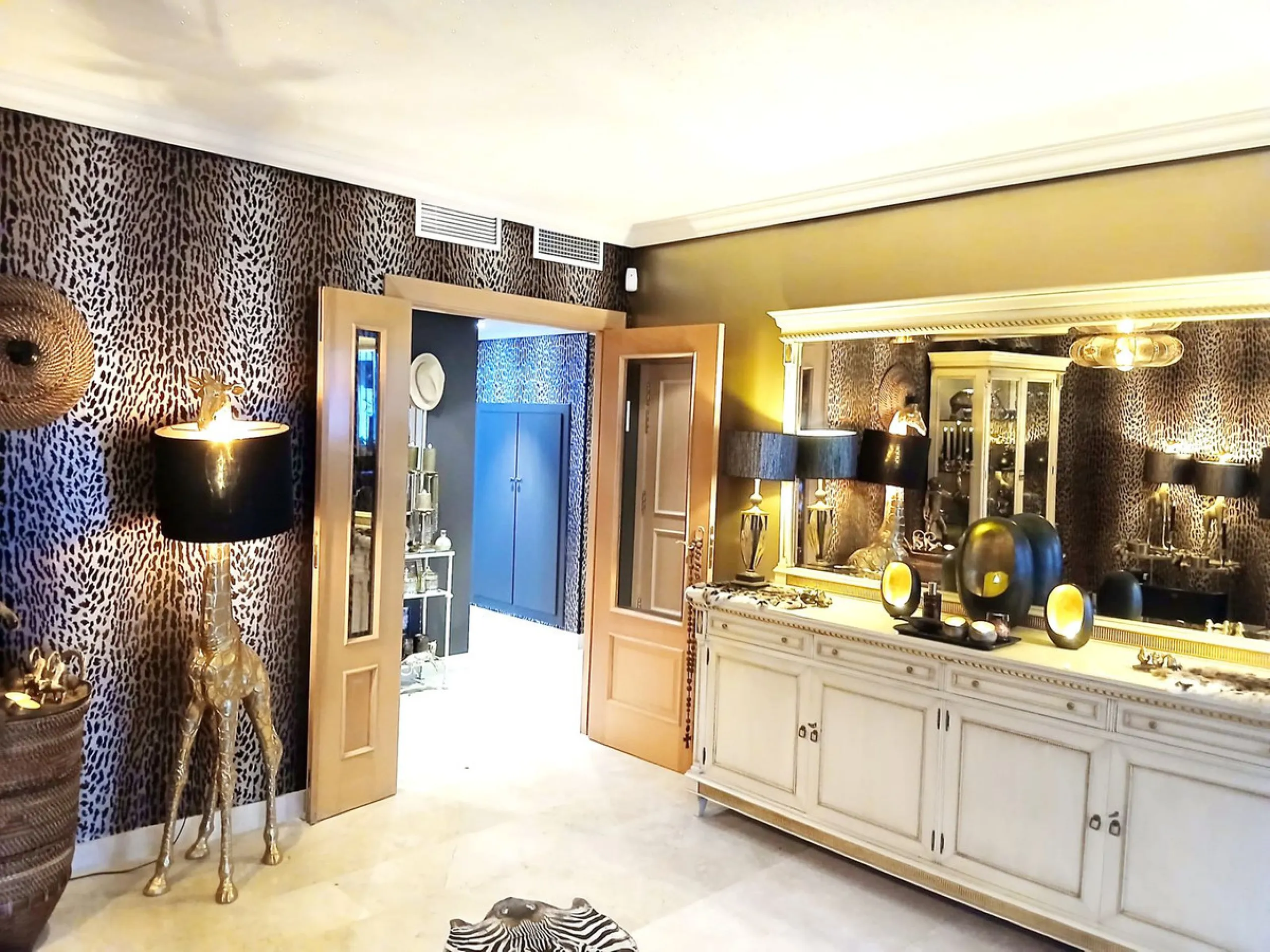A superb individually designed 3 bedroom duplex apartment in the most exclusive part of Benalmadena Nueva Torrequebrada