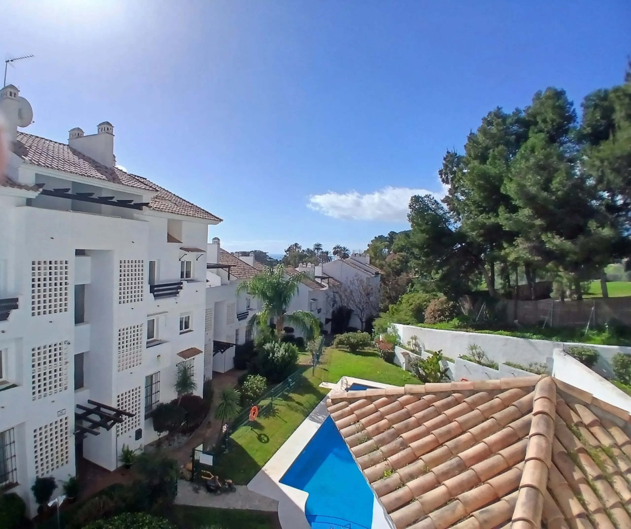 A superb individually designed 3 bedroom duplex apartment in the most exclusive part of Benalmadena Nueva Torrequebrada