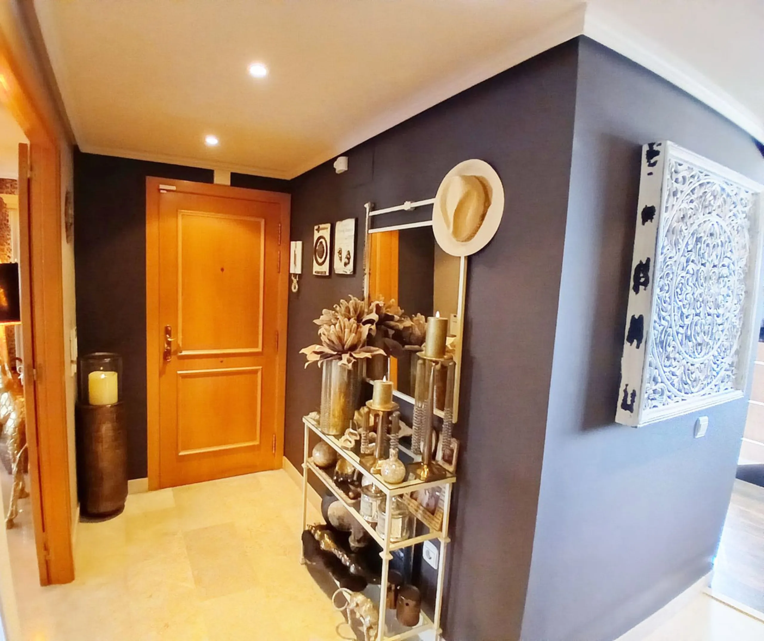 A superb individually designed 3 bedroom duplex apartment in the most exclusive part of Benalmadena Nueva Torrequebrada