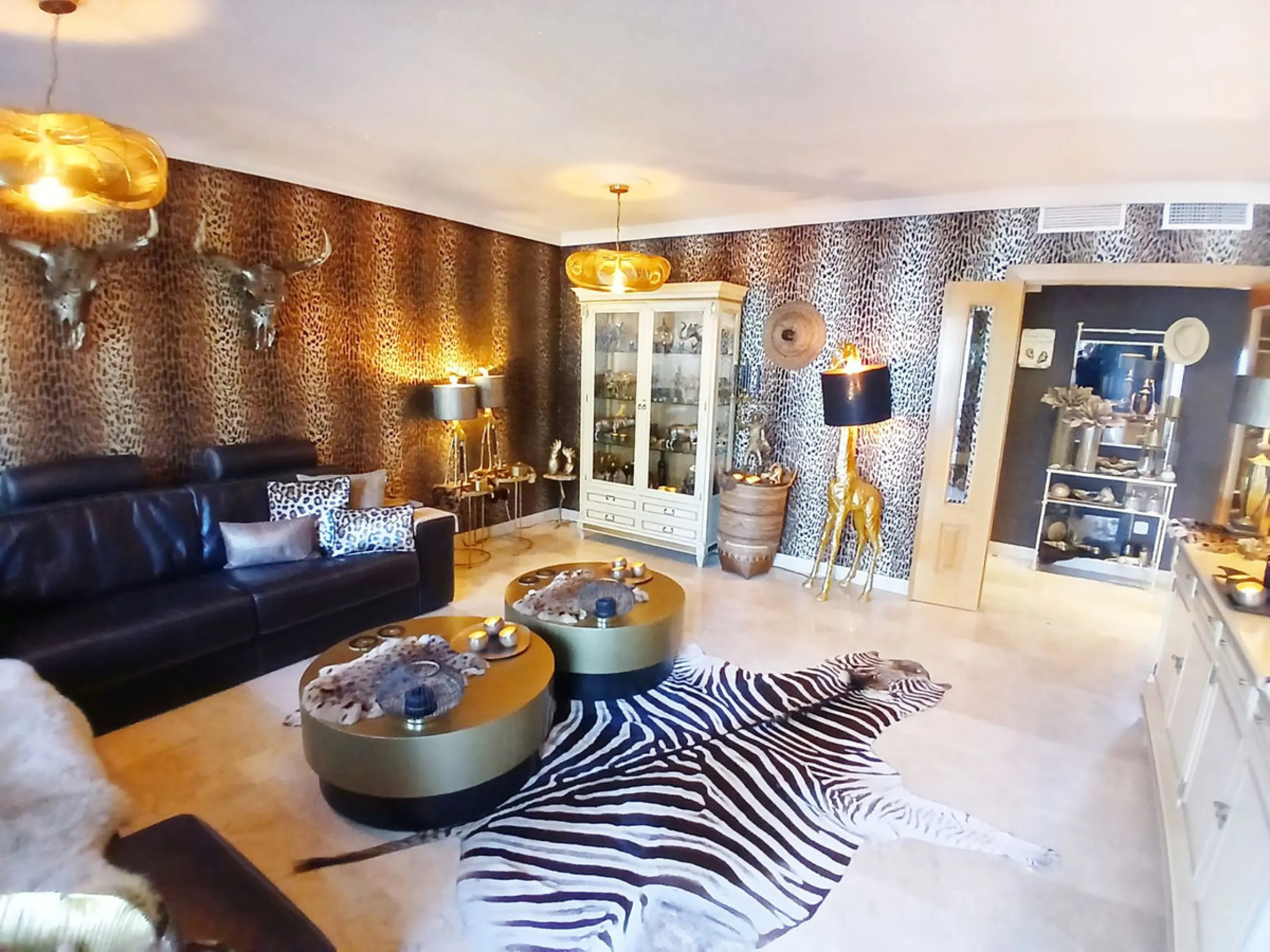 A superb individually designed 3 bedroom duplex apartment in the most exclusive part of Benalmadena Nueva Torrequebrada