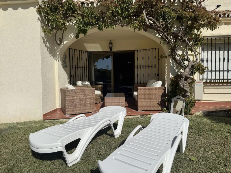 Apartment - Ground Floor Apartment в продаже в Mijas, Málaga. В доме 2 спален и 1 ванных комнат. Площадь дома 77 м²