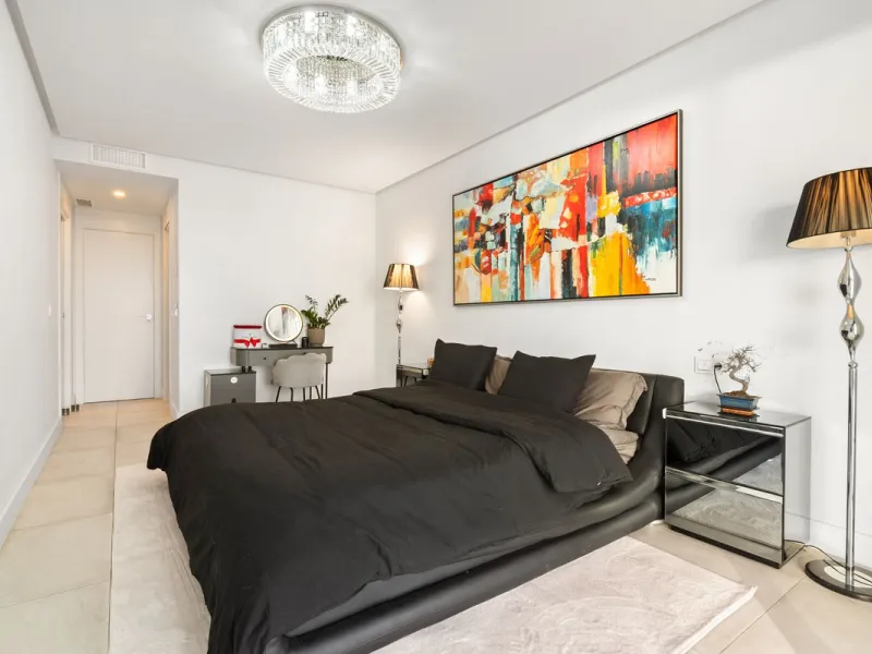 Absolutely stunning, spacious, bright and totally  luxurious   apartment with private garden and pool, enjoying panoramic seaviews.