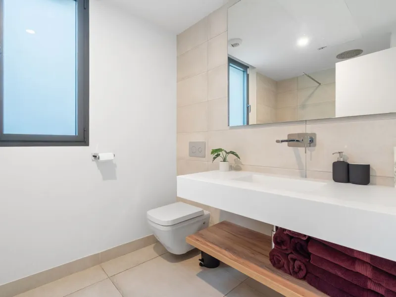 Absolutely stunning, spacious, bright and totally  luxurious   apartment with private garden and pool, enjoying panoramic seaviews.
