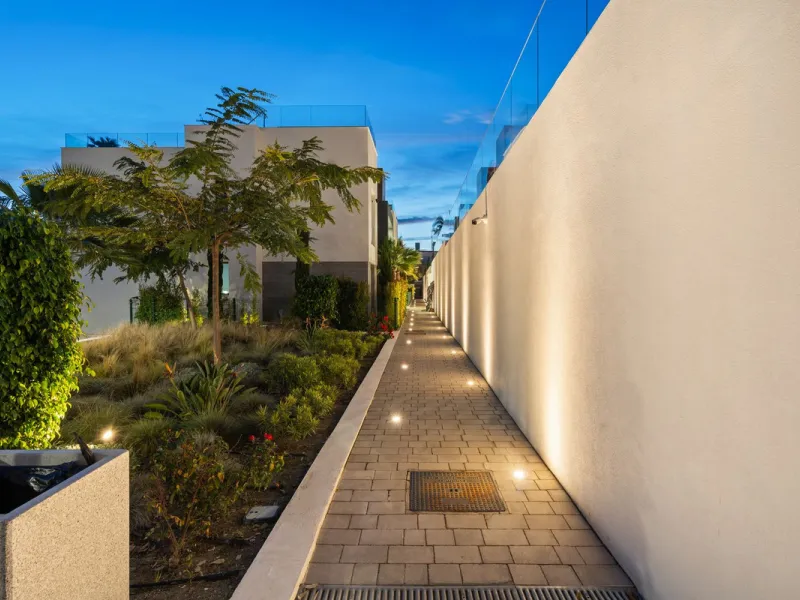 Absolutely stunning, spacious, bright and totally  luxurious   apartment with private garden and pool, enjoying panoramic seaviews.