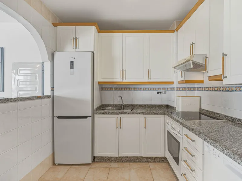 Situated in the sought-after area of Riviera del Sol, Mijas, this well-presented three-bedroom, two-bathroom first-floor apartment offers comfortable coastal living within walking distance of local amenities and the beach.