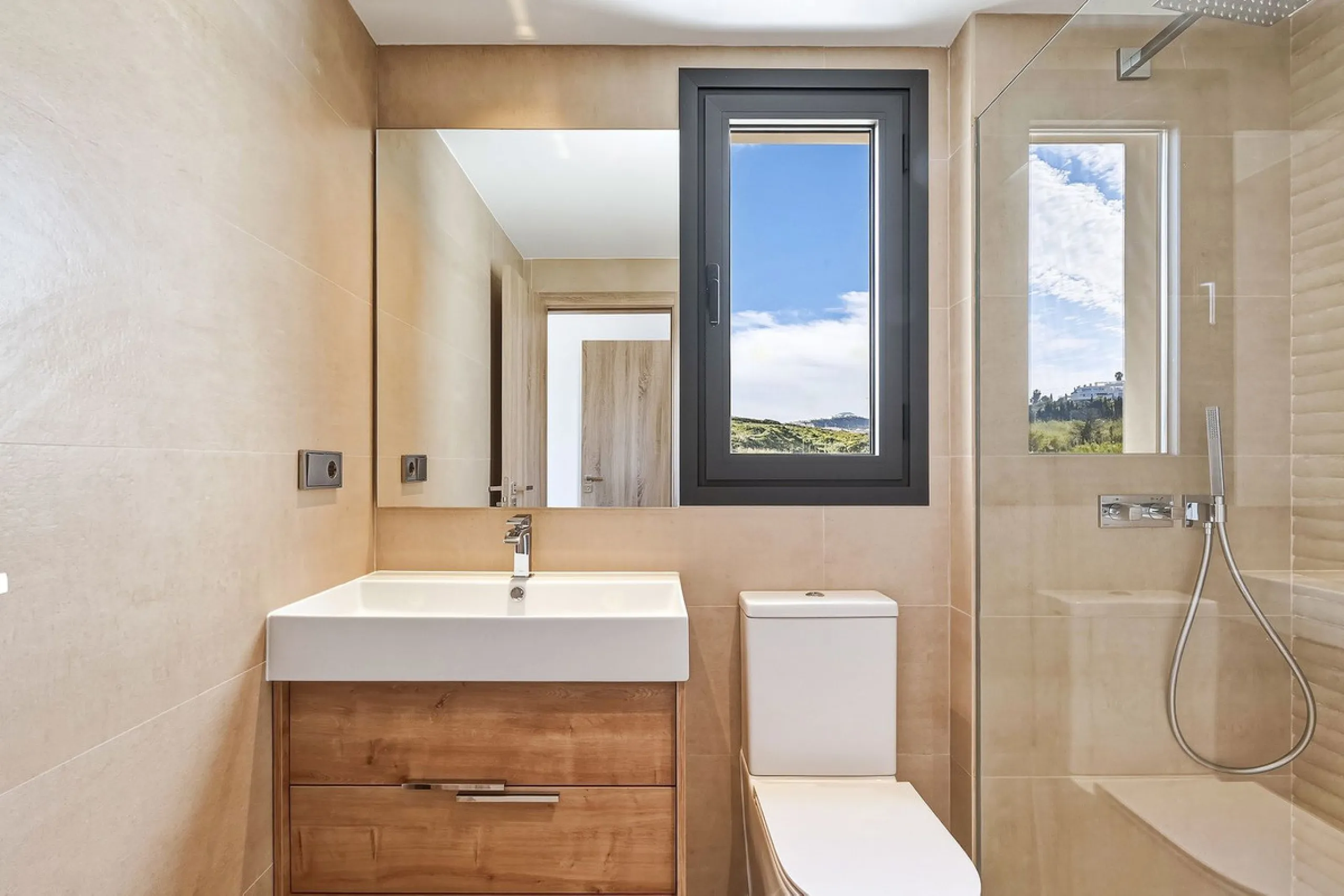 Modern 3-Bedroom Corner Apartment with West Orientation in Casares Beach