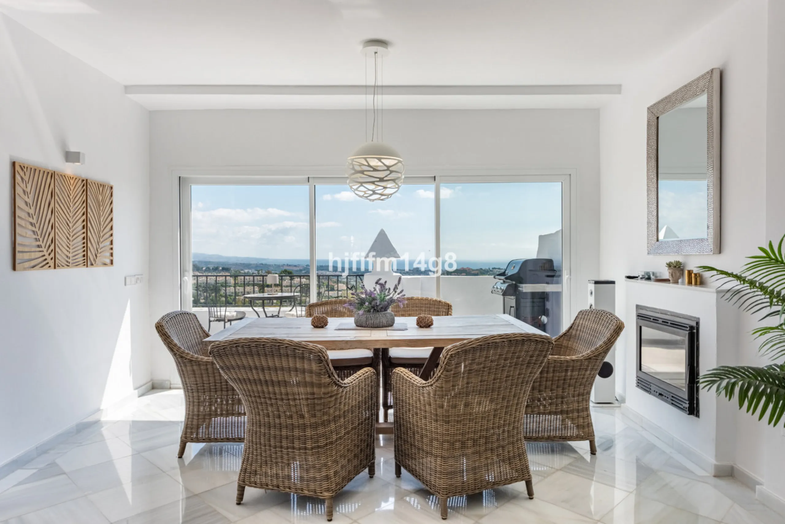 Discover a stunning apartment with the charm and feel of a townhouse in the exclusive Las Colinas de Marbella. This exceptional property, with a total of 241m² (152m² interior plus 89m² of terraces), combines space, natural light, and panoramic views, off