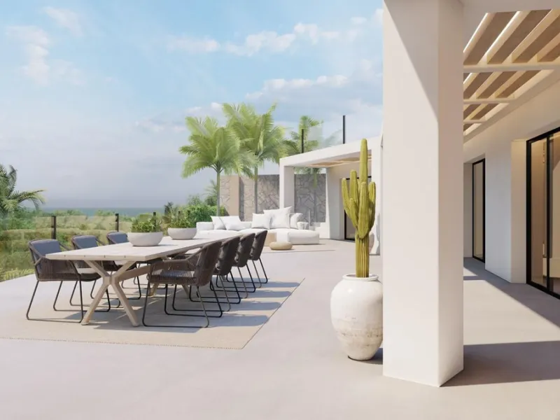 Unique villa ideally located in Elviria, on the beautiful Costa del Sol. This property is situated in a quiet cul-de-sac, within walking distance of the sea and just 10 km from the center of Marbella. Here you can enjoy privacy and tranquility while benef