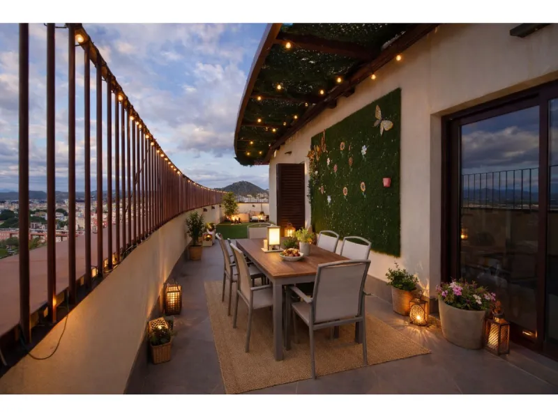 Exclusive penthouse for sale with wrap-around terrace and all-day sunshine in Teatinos (Málaga)