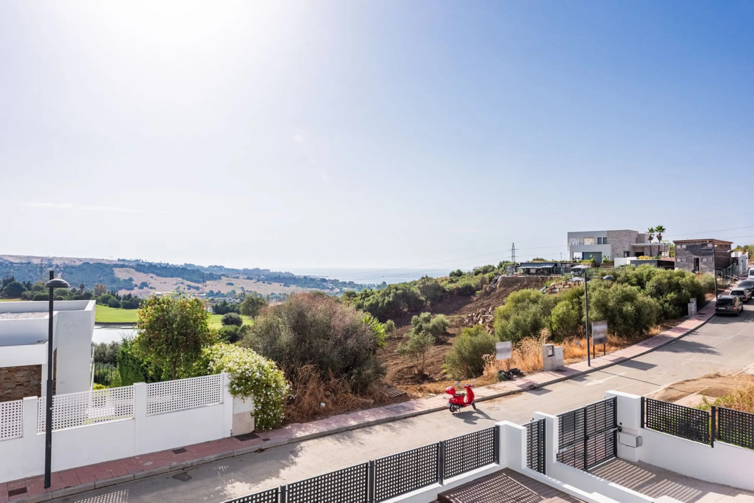 Modern Luxury Villa with Panoramic Golf and Sea Views in Estepona!
