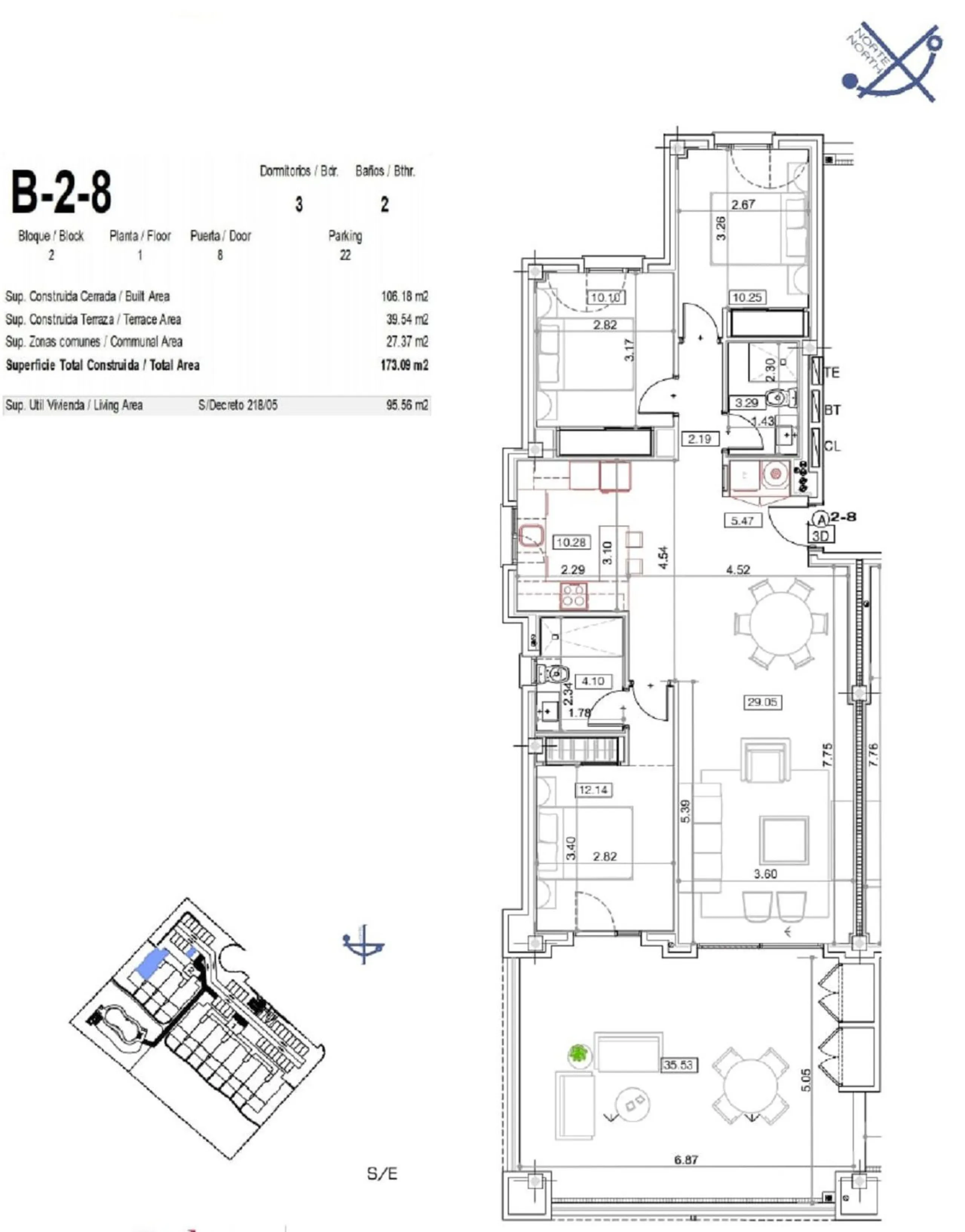 Modern 3-Bedroom Corner Apartment with West Orientation in Casares Beach