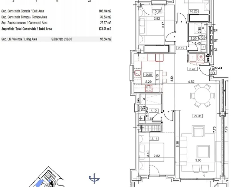 Modern 3-Bedroom Corner Apartment with West Orientation in Casares Beach