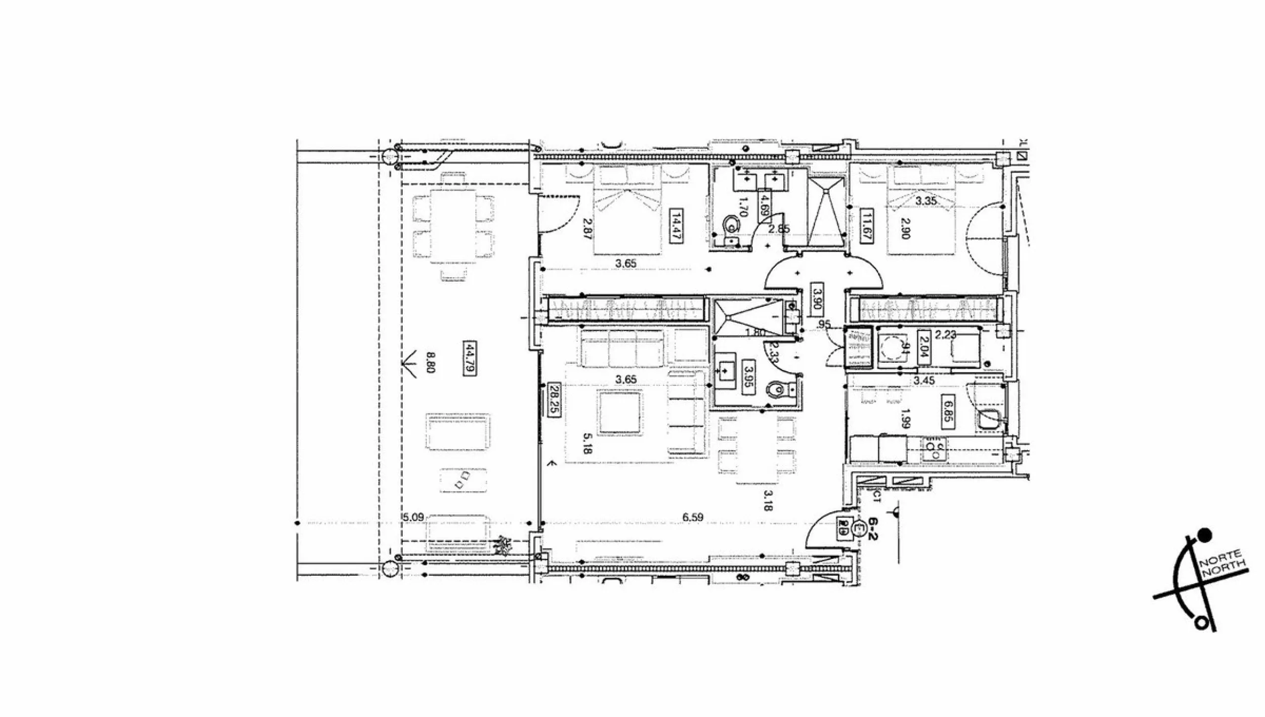 Exclusive ground floor golf apartment