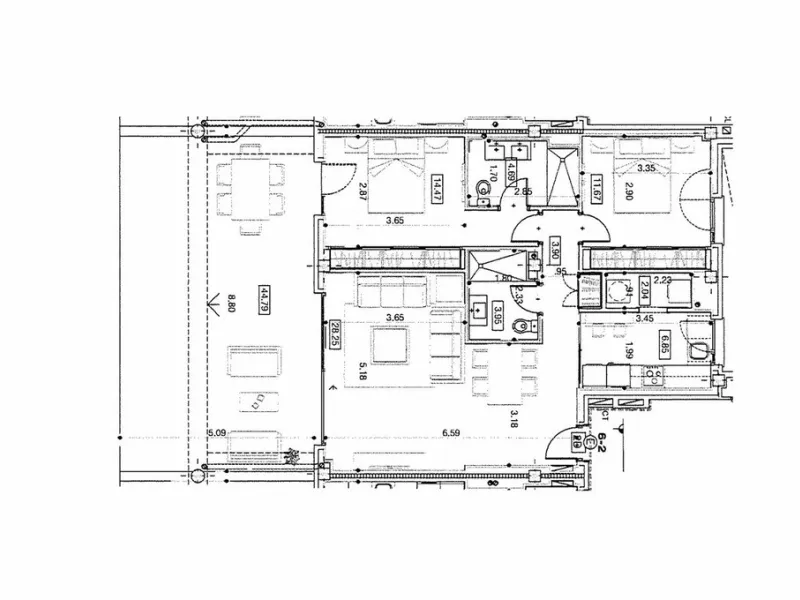 Exclusive ground floor golf apartment