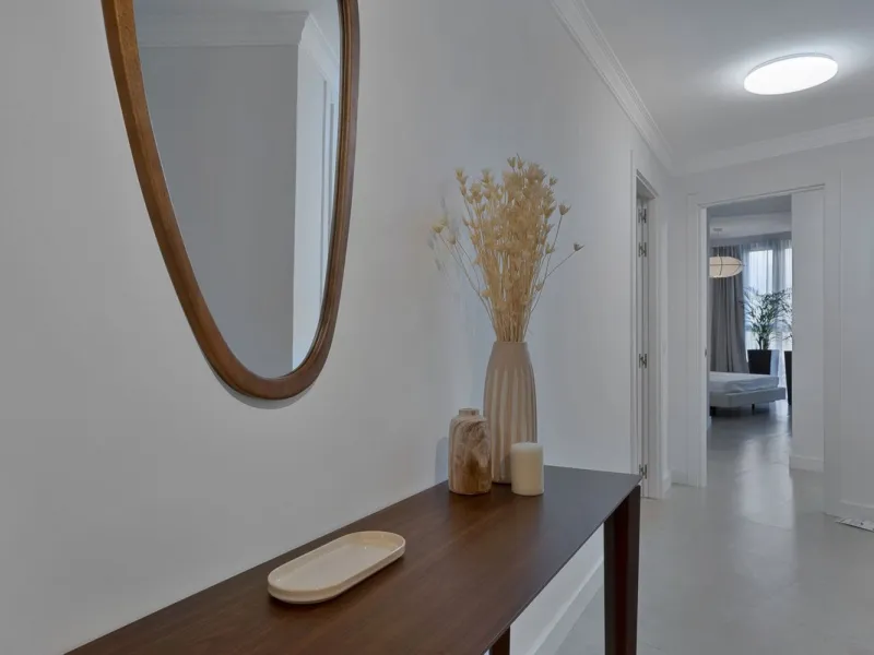Bright and modern 2-room apartments with high ceilings, filled with sunlight and a sense of space.