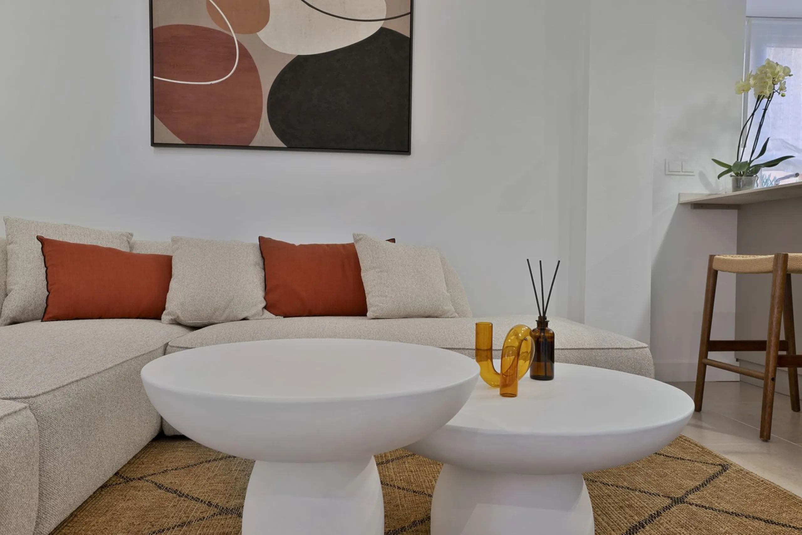 Bright and modern 2-room apartments with high ceilings, filled with sunlight and a sense of space.