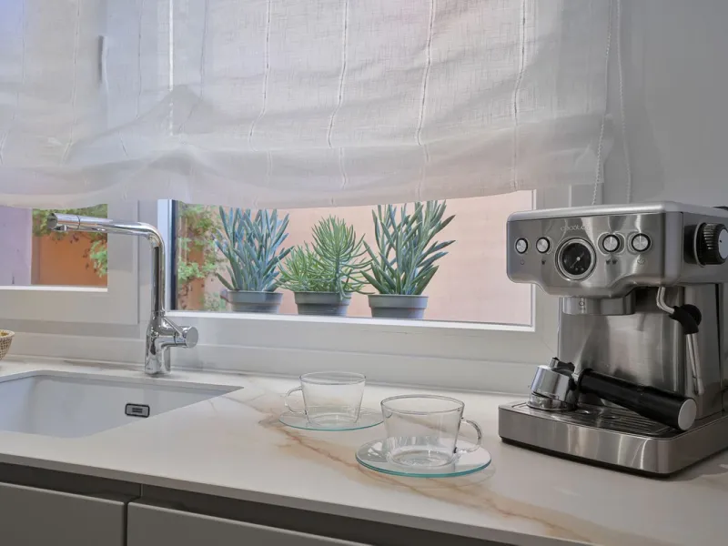 Bright and modern 2-room apartments with high ceilings, filled with sunlight and a sense of space.