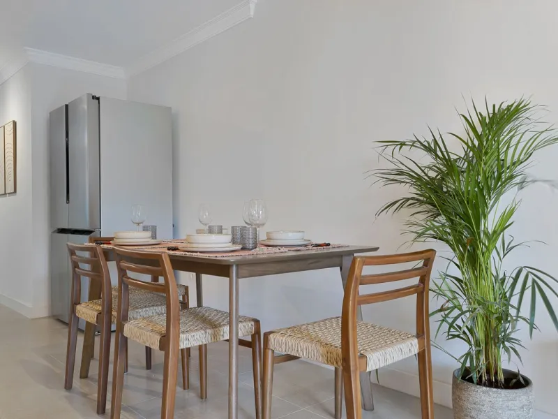Bright and modern 2-room apartments with high ceilings, filled with sunlight and a sense of space.
