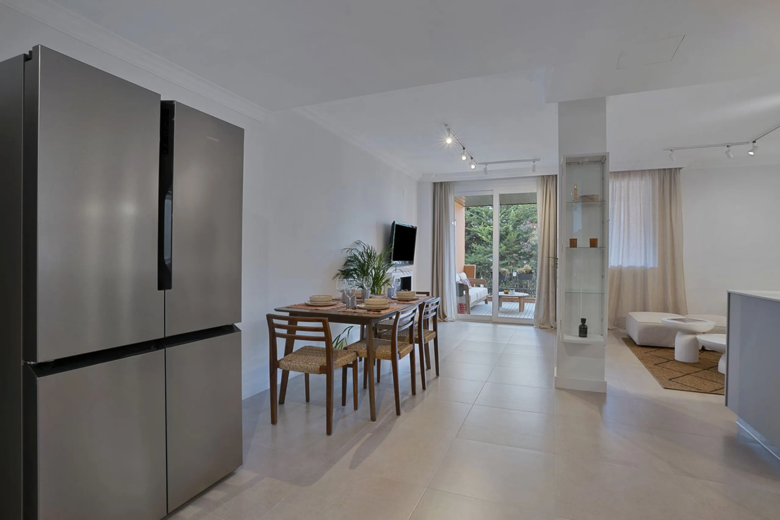 Bright and modern 2-room apartments with high ceilings, filled with sunlight and a sense of space.